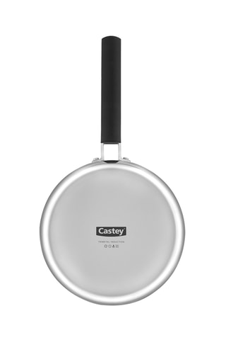 Poêle en acier inoxydable et silicone – 24 cm