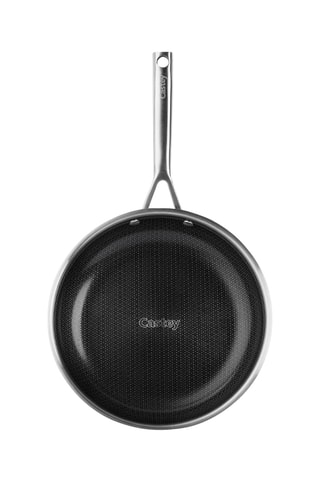 Poêle en acier inoxydable avec revêtement céramique - 24 cm