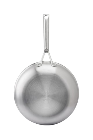 Poêle en acier inoxydable avec revêtement céramique - 30 cm
