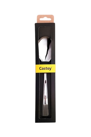 6 cuillères de table en acier inoxydable - 21 cm