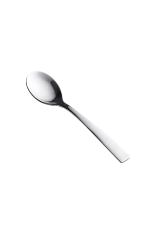 6 cuillères à dessert en acier inoxydable - 19 cm