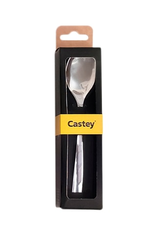 6 cuillères à dessert en acier inoxydable - 19 cm