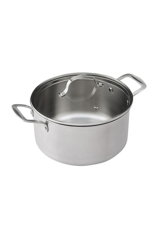 Faitout en acier inoxydable - 24 cm - 4,4 l