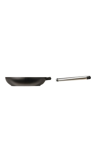Poêle avec manche en acier inoxydable amovible - 22 cm