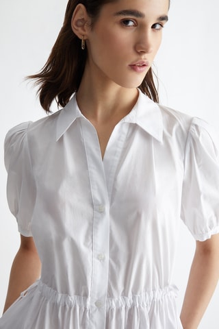 Robe chemise - Blanc