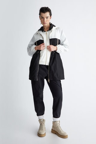 Parka à capuche - Noir