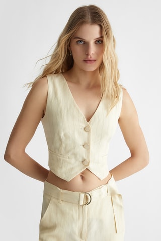 Gilet de costume - Blanc