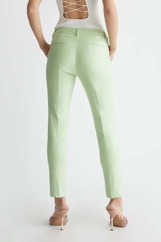 Pantalon cigarette - Vert clair