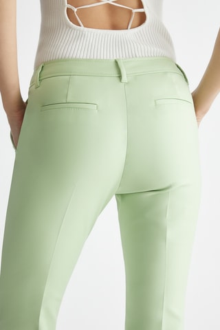 Pantalon cigarette - Vert clair