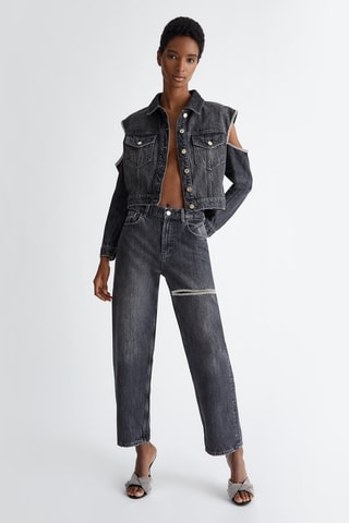 Veste en jean - Bleu