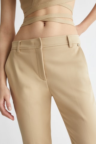 Pantalon cigarette - Beige
