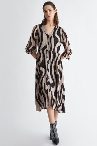 Robe chemise - Beige