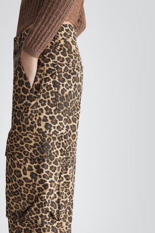 Pantalon regular - Beige