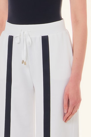 Pantalon taille haute - Blanc