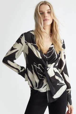 Top en soie - Multicolore