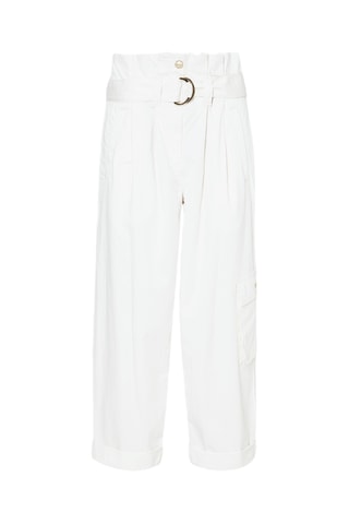 Pantalon 7/8 taille haute - Blanc