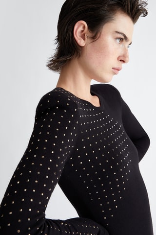 Robe fourreau - Noir