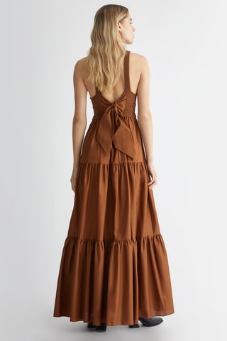 Robe longue - Marron