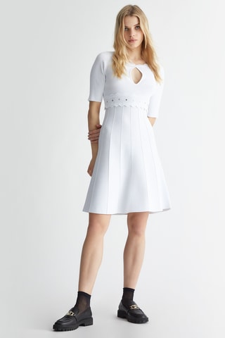 Robe patineuse - Blanc