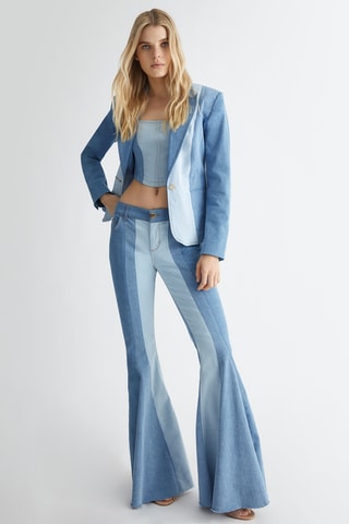 Veste en jean - Bleu