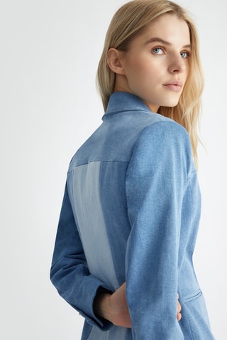 Veste en jean - Bleu