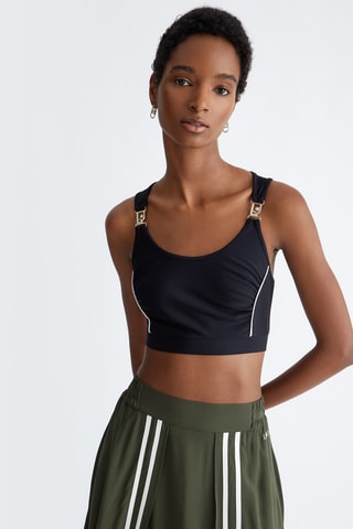 Crop top - Noir