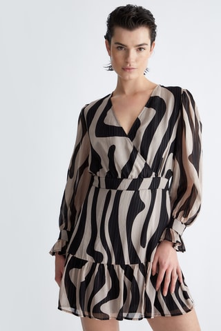 Robe patineuse - Beige