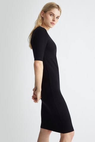 Robe fourreau - Noir