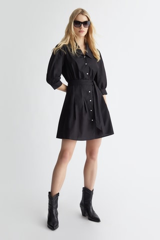 Robe chemise - Noir