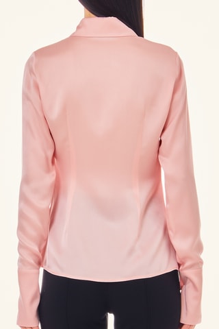 Chemisier en soie - Rose
