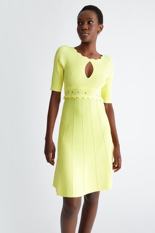Robe patineuse - Jaune