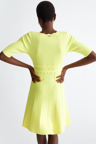 Robe patineuse - Jaune