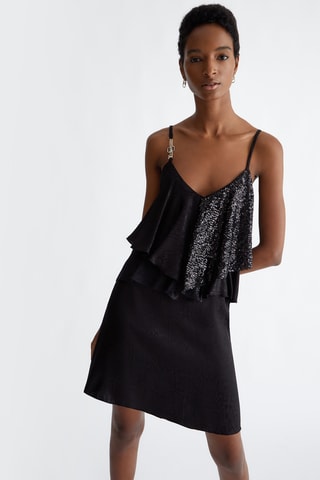 Robe droite - Noir