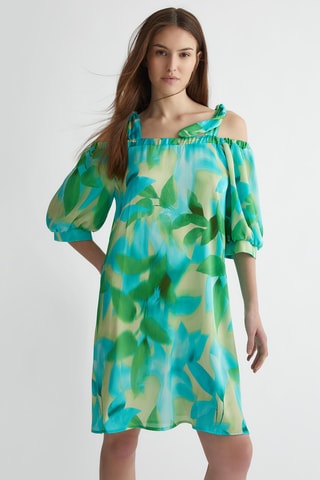 Robe droite - Turquoise