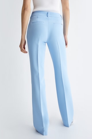 Pantalon taille haute - Bleu