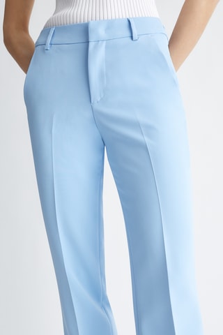 Pantalon taille haute - Bleu