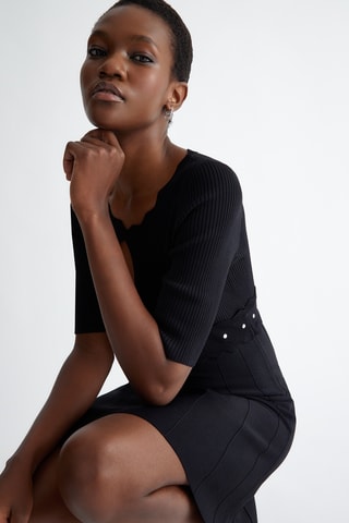 Robe patineuse - Noir