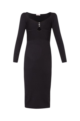 Robe fourreau - Noir