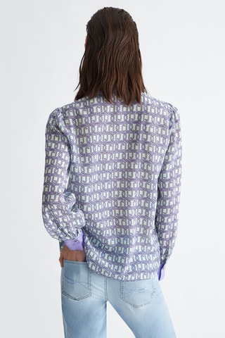 Chemisier en soie - Violet
