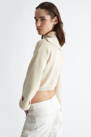 Crop top - Beige