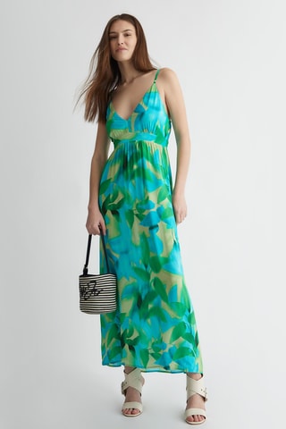 Robe longue - Turquoise