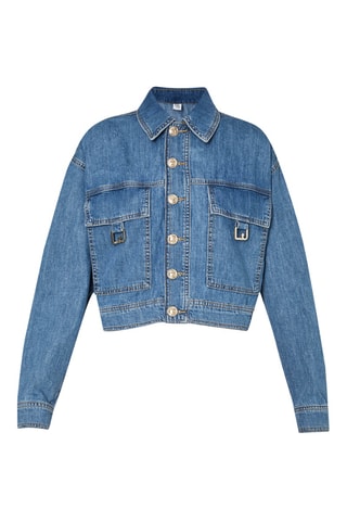 Veste en jean - Bleu