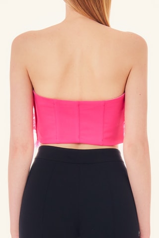 Crop top bustier - Rose