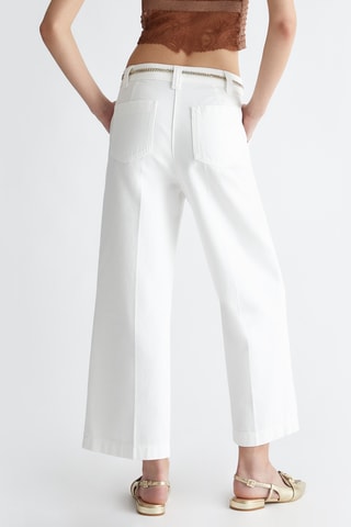 Jean straight - Blanc