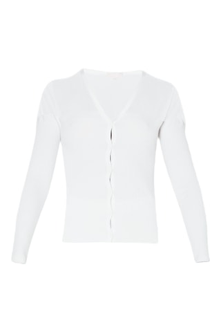 Gilet bi-matière - Blanc