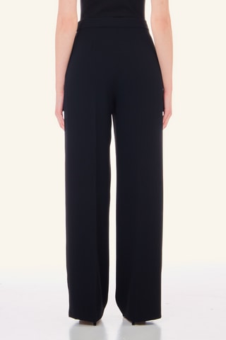 Pantalon taille haute - Noir