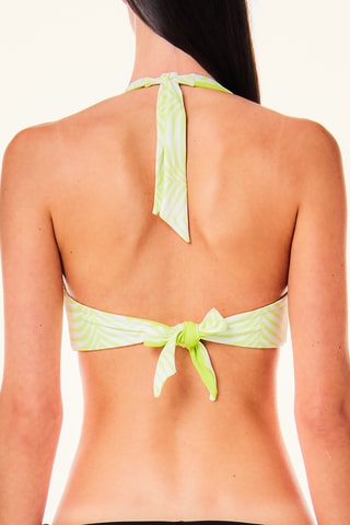 Haut de maillot push-up - Vert