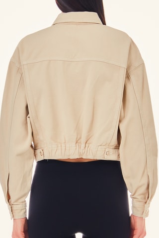 Veste en jean - Écru