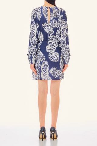 Robe portefeuille - Bleu