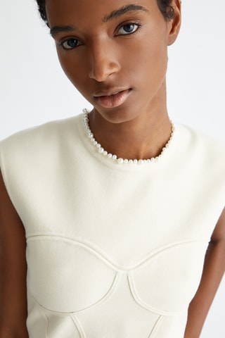 Crop top - Beige
